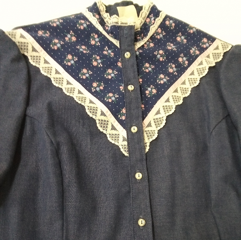 Vintage Gunn Sax Prairie Dress